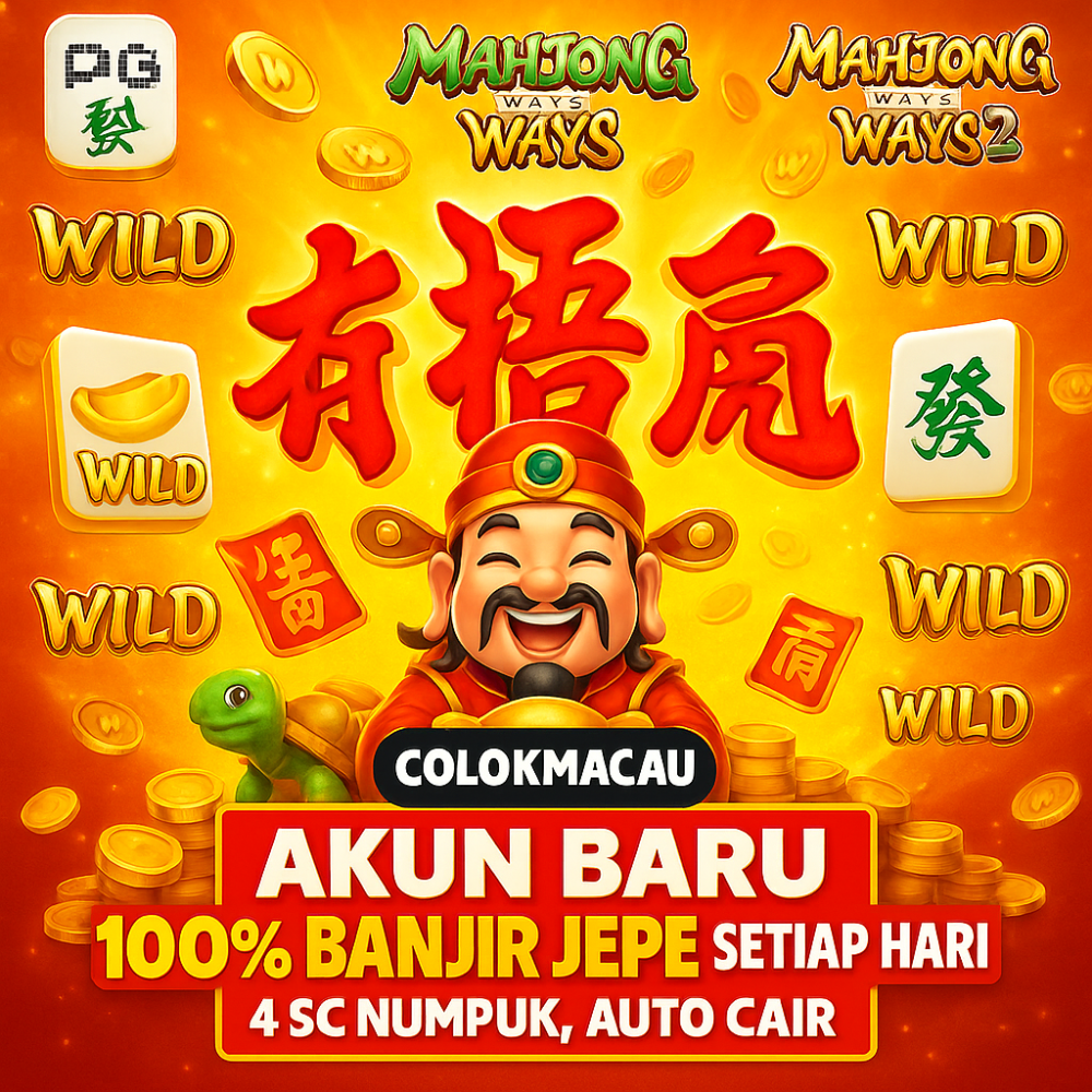 COLOKMACAU : Situs Penyedia Pasaran Macau Bermodalkan Kecil 20RB